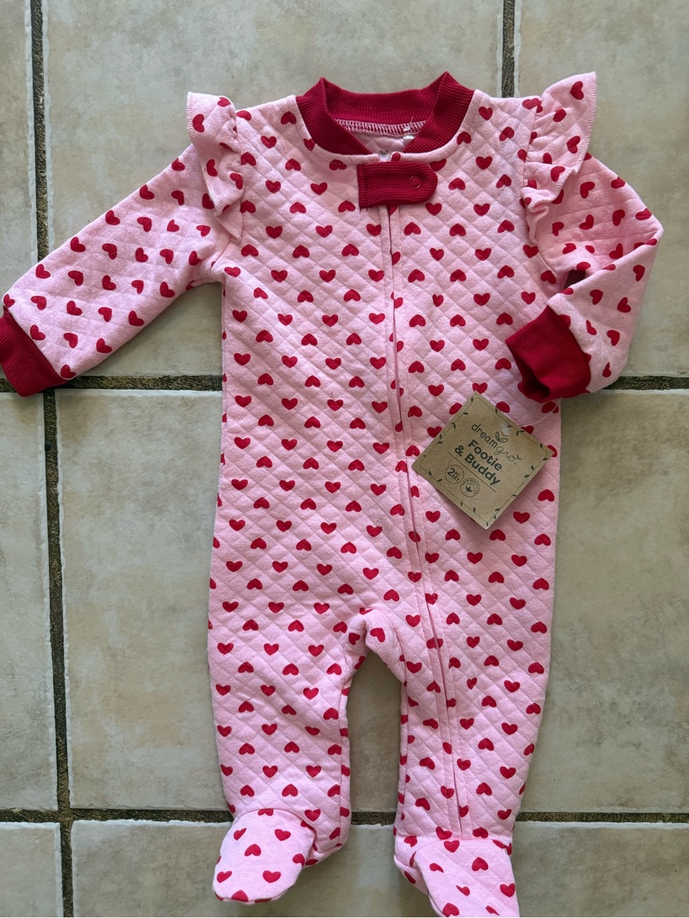 Baby footie pajamas